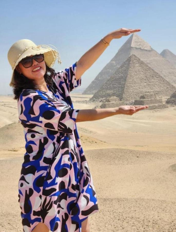 Pyramid View Gh Hotell Kafret el-Gabal Eksteriør bilde