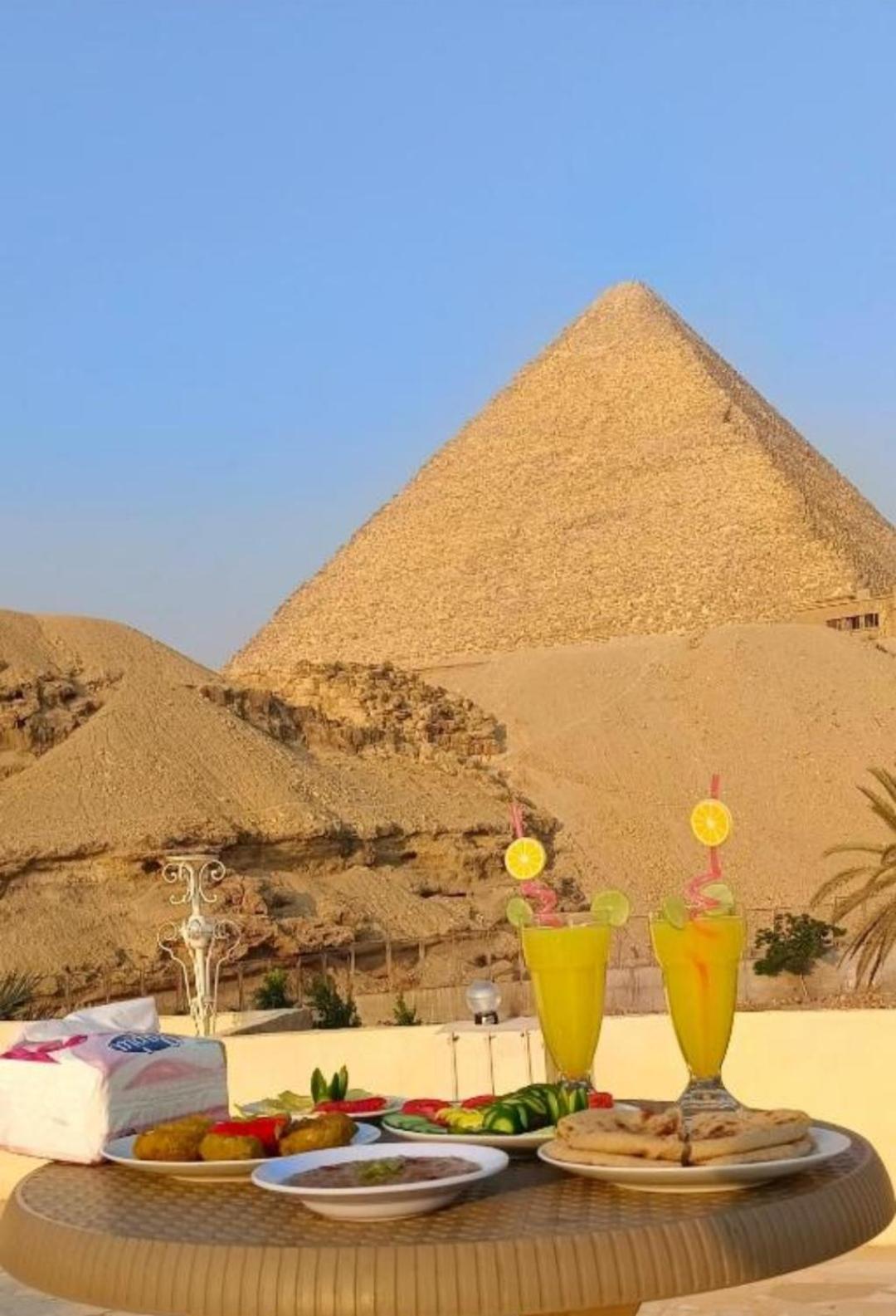 Pyramid View Gh Hotell Kafret el-Gabal Eksteriør bilde