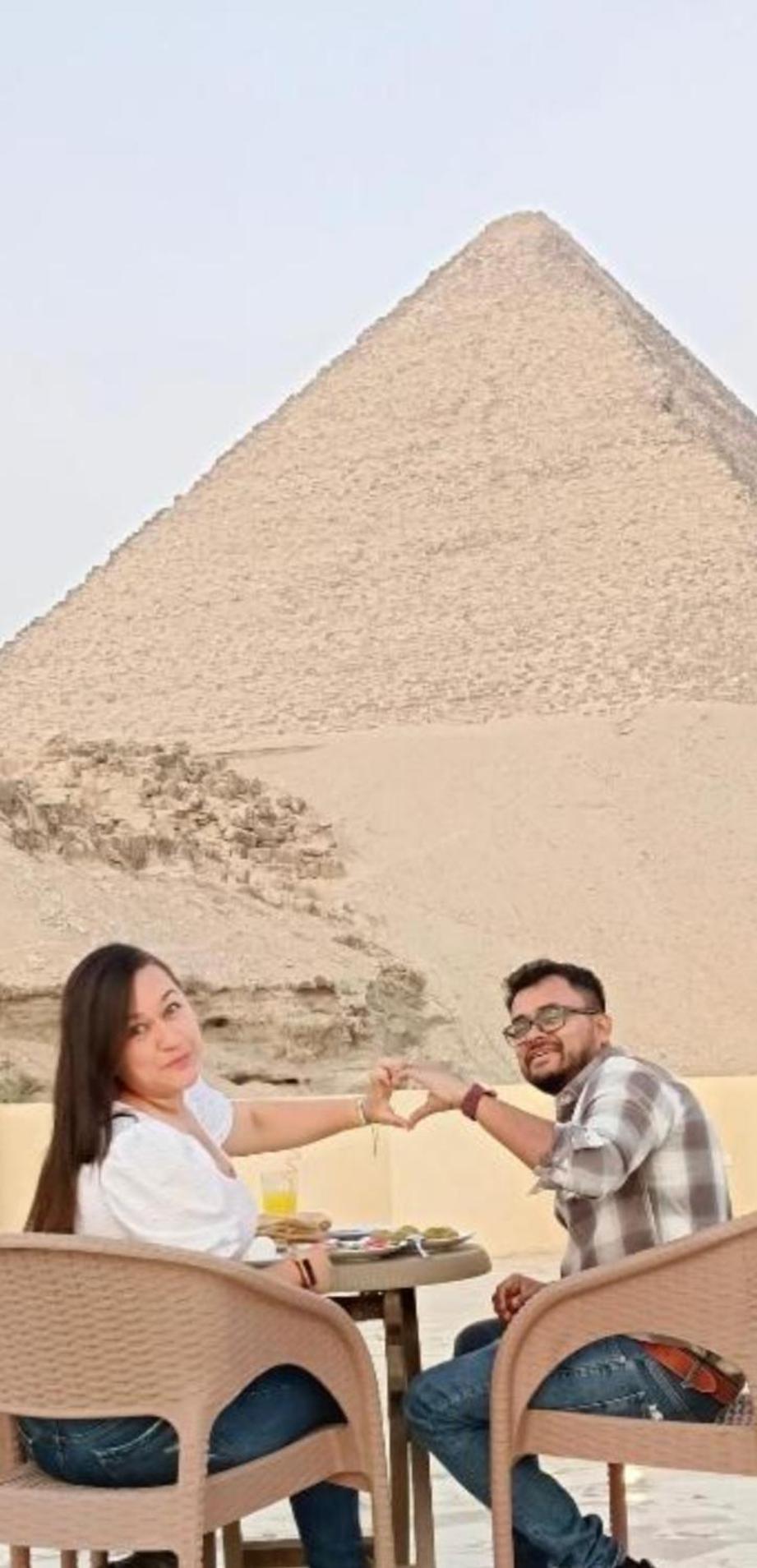 Pyramid View Gh Hotell Kafret el-Gabal Eksteriør bilde