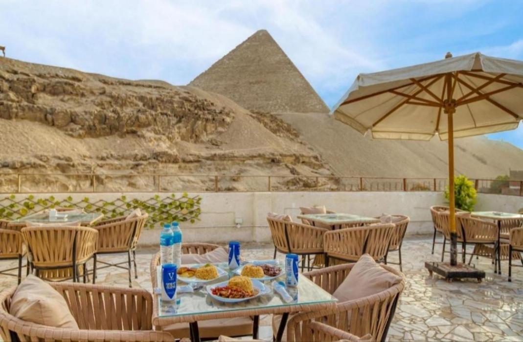 Pyramid View Gh Hotell Kafret el-Gabal Eksteriør bilde